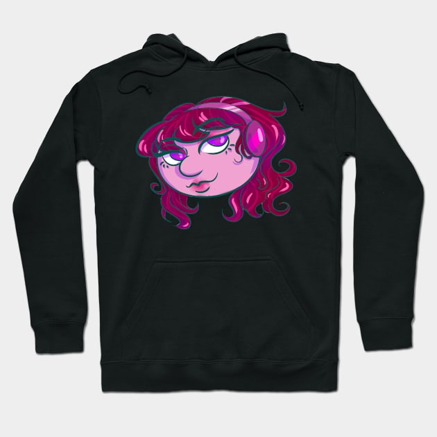 Pink blob - Cinnabon Hoodie by ParrotChixFish